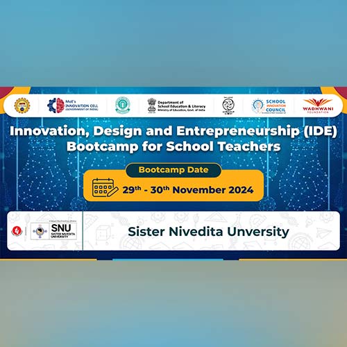 Innovation design and entrepreneurship bootcamp for school teachers
