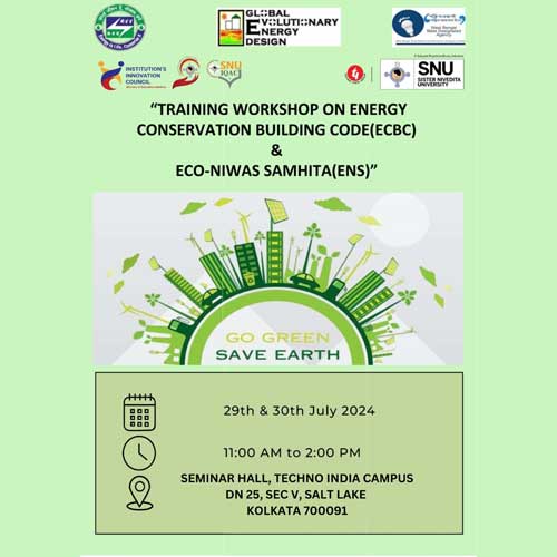 Training Workshop On Energy Conservation Building Code (ECBC) & Eco-Niwas Samhita (ENS)
